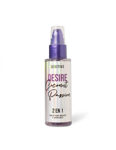 Imagen 1 de ACEITE Y LUBRICANTE DESIRE 2 en 1 - COCONUT