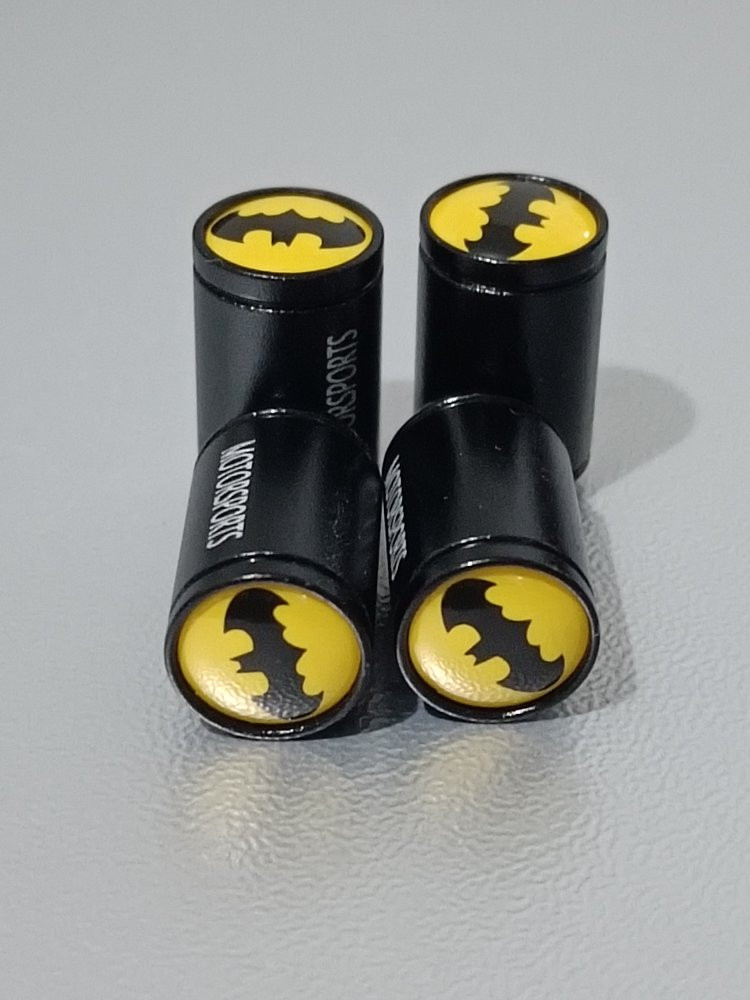 Imagen 1 de JUEGO DE 4 TAPA VALVULAS BATMAN. MOTORSPORTS