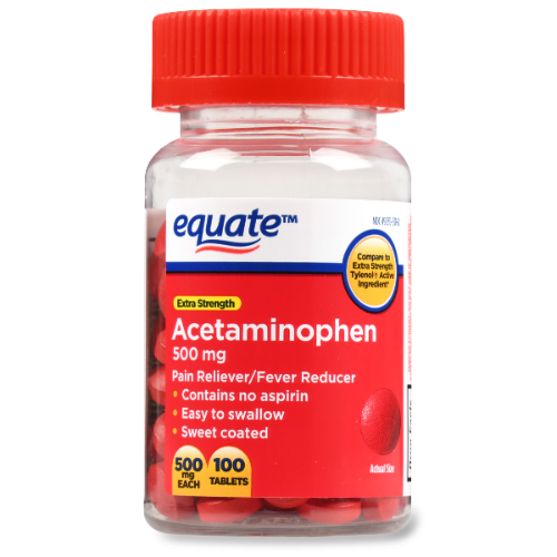 Imagen 1 de Acetaminofén 500mg 100