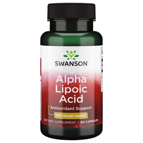 Imagen 1 de Ácido Alfa Lipoico 600mg (60)
