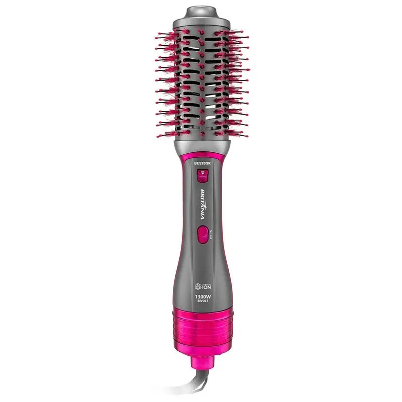 Imagem 1 de ESCOVA SECADORA BRITÂNIA 2 EM 1 CERÂMICA 1300W BES26SR - BIVOLT