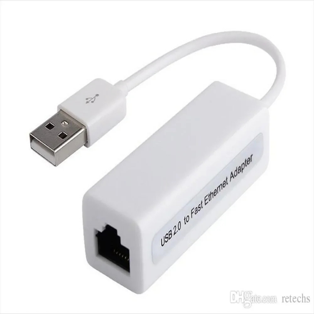 Imagen 1 de Adaptador de RED USB 2.0 a LAN RJ45 10/100 Mbps EZI