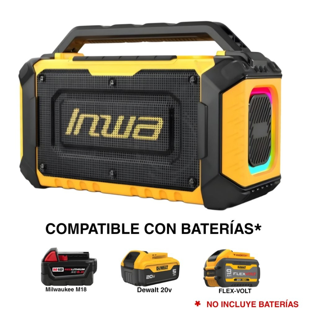Imagen 1 de Altavoces Bluetooth inalámbrico portátil de 60 W con graves,