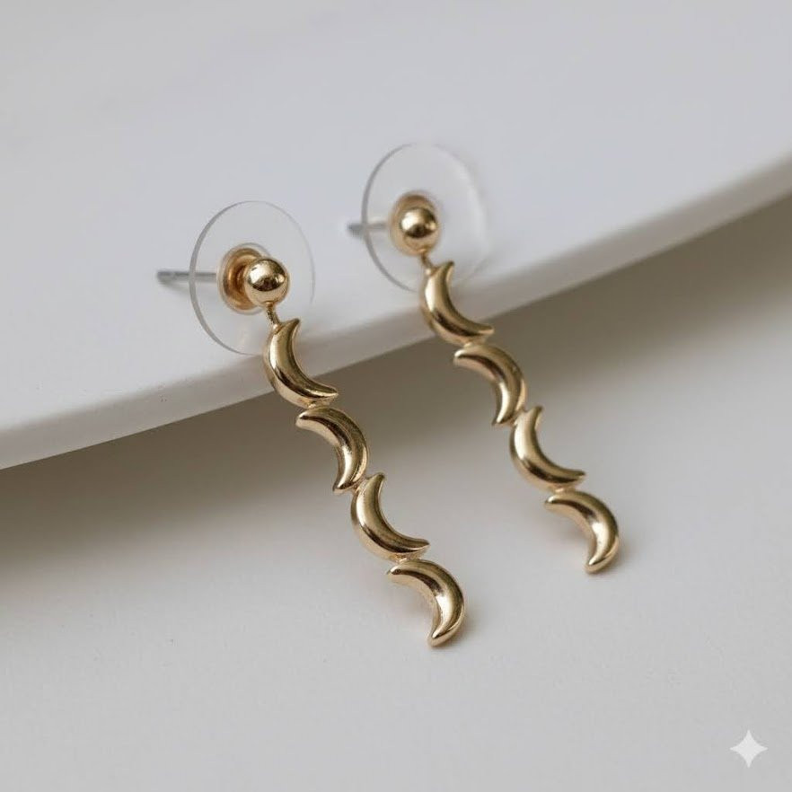 Imagen 1 de Aretes Luna