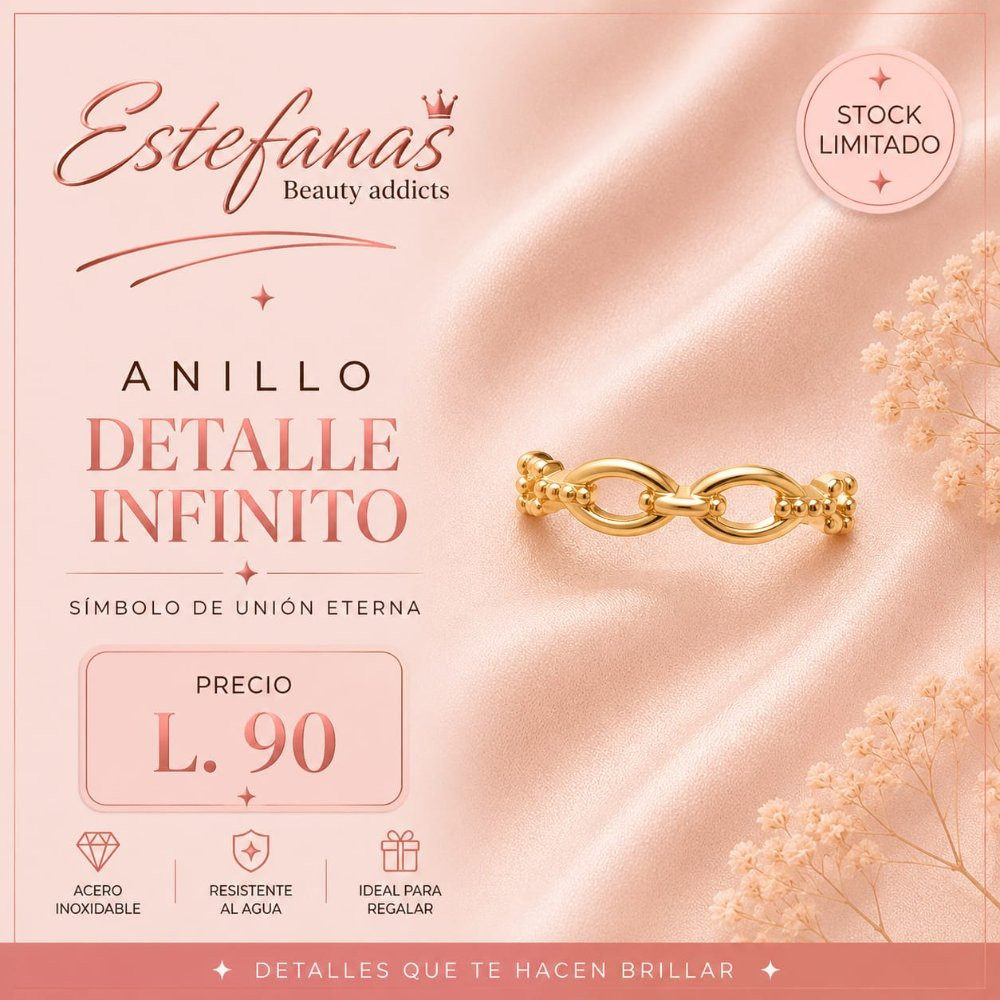 Imagen 1 de Anillo Detalle Infinito