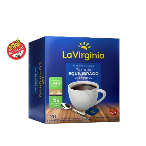 Imagen 1 de Café en saquitos La Virginia