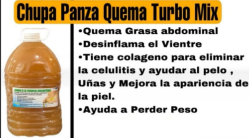 Imagen 1 de Chupa panza quema turbo mix