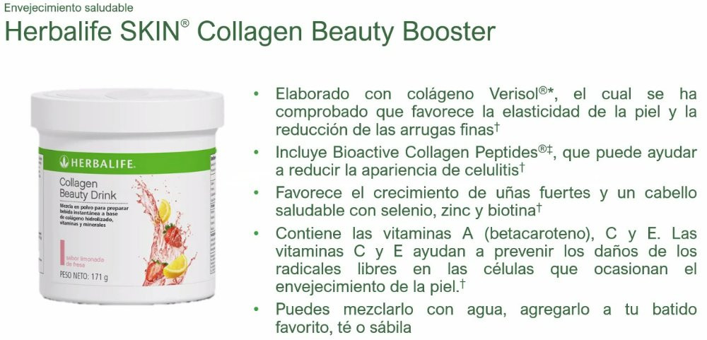 Imagen 1 de Colágeno en polvo Limonada de Fresa