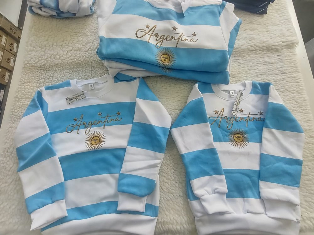 Imagen 1 de  BUZO ARGENTINA SIN CAPUCHA