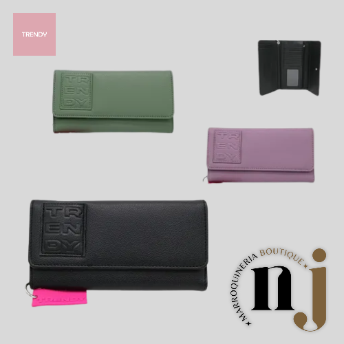 Imagen 1 de BILLETERA CON LLAVERO DESMONTABLE TRENDY ART 28354 HAÑ (LILA)