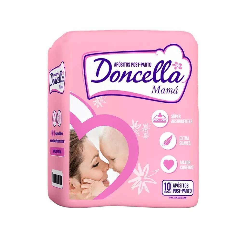 Imagen 1 de APOSITO POST-PARTO DONCELLA x10