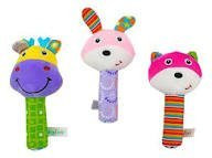 Imagen 1 de ANIMALITOS CON SONAJERO (8687-8689)