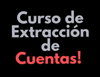 Imagen 1 de Curso de Extracción de Cuentas de Streaming