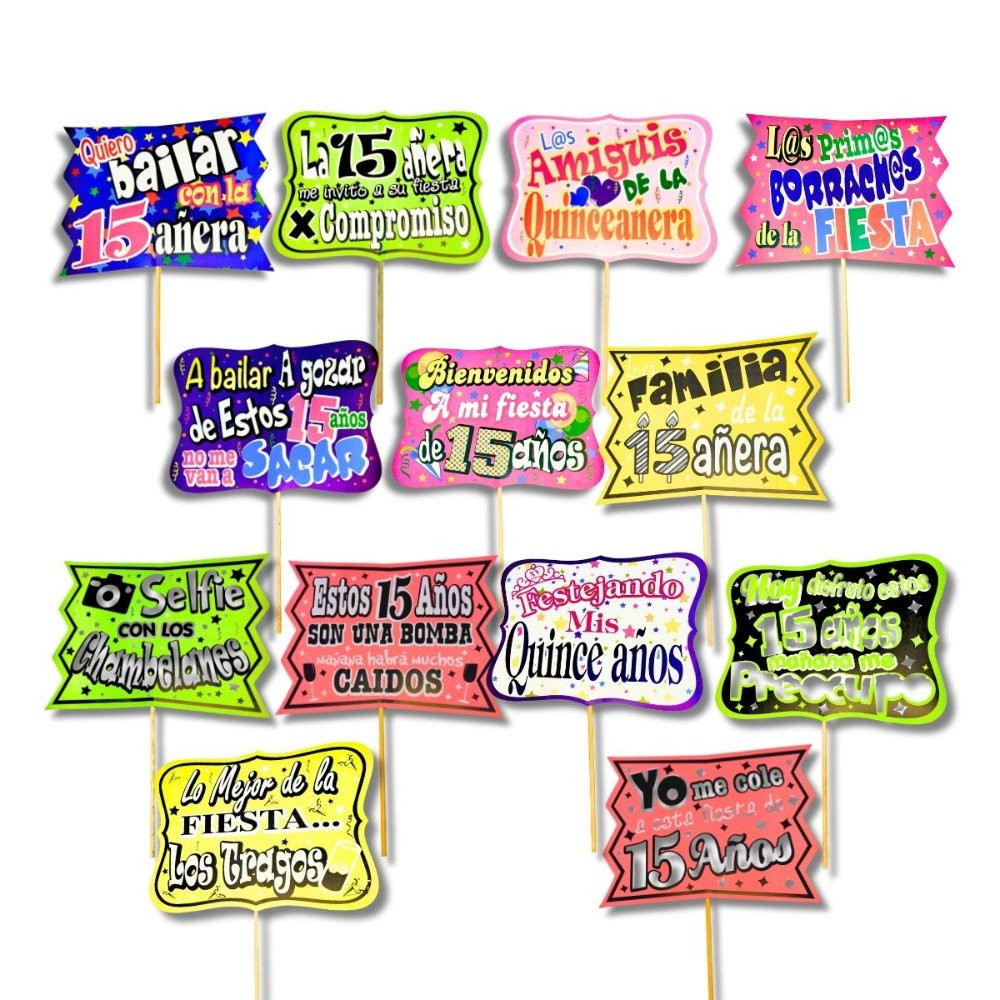 Imagen 1 de Letrero Selfie XV AÑOS