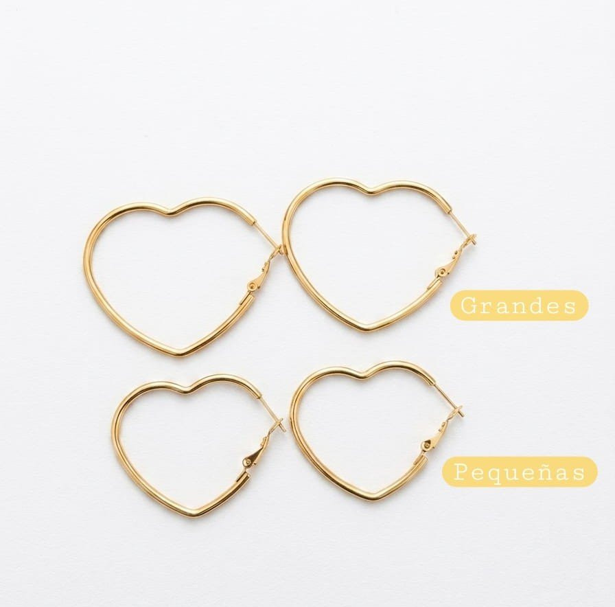 Imagen 1 de Argollas Corazón 