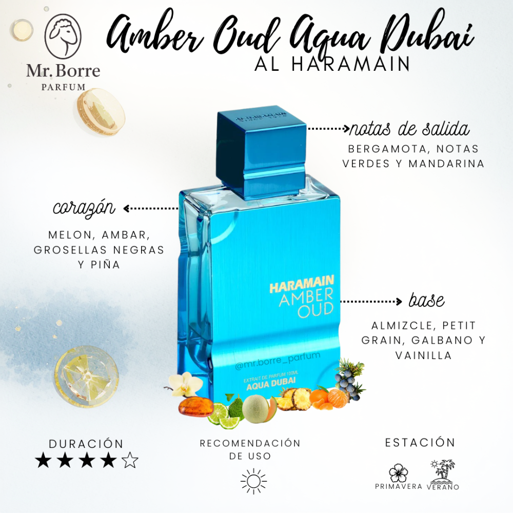 Imagen 1 de Al Haramain Amber Oud Aqua Dubai