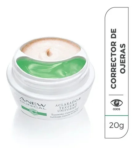 Imagen 1 de AVON ANEW TRATAMIENTO DUAL CORRECTOR DE OJERAS 20G
