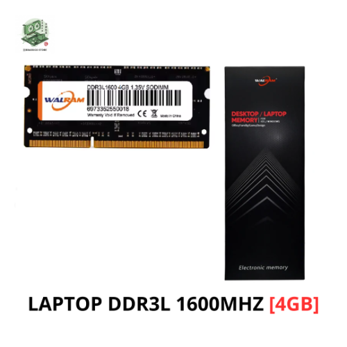 Imagen 1 de Memoria RAM Laptop DDR3 1600Mhz [4GB] Marca Walram
