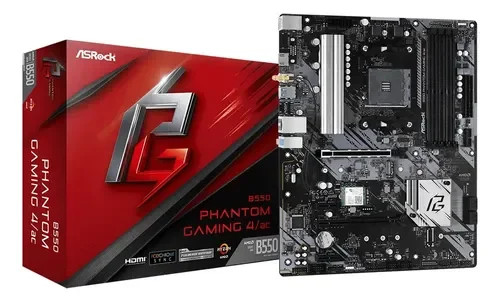 Imagen 1 de ASROCK B550M PHANTOM GAMING 4/ MATX