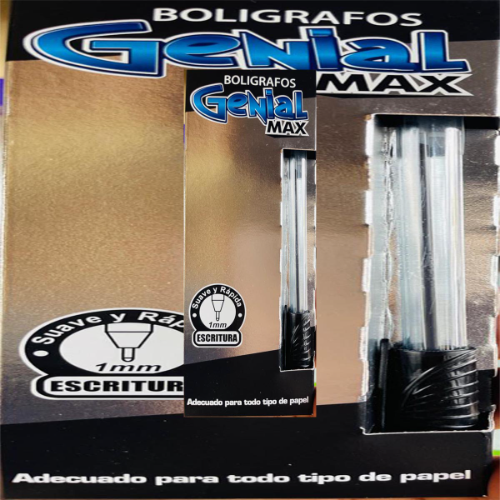Imagen 1 de Bolígrafo Genial Max (negro)