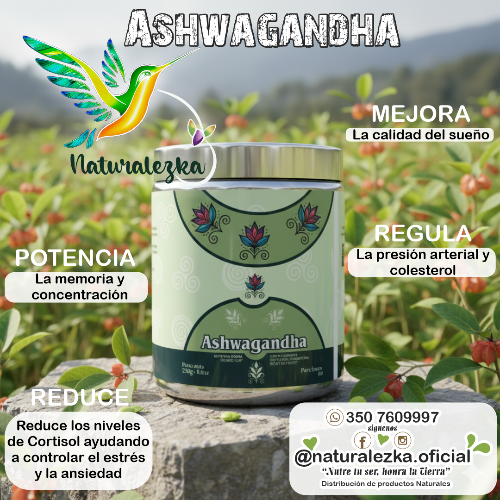Imagen 1 de Ashwaganda en polvo - ¡ENVÍO GRATIS!