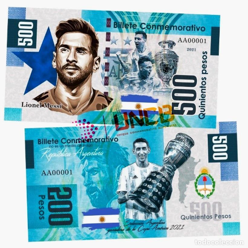 Imagen 1 de Billete de Messi