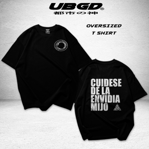 Imagen 1 de CAMISETA OVERSIZE BLACK  CANSERBERO 04