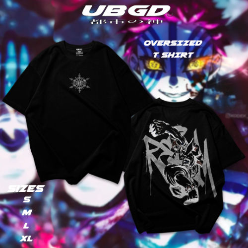 Imagen 1 de CAMISETA OVERSIZE BLACK  AKAZA