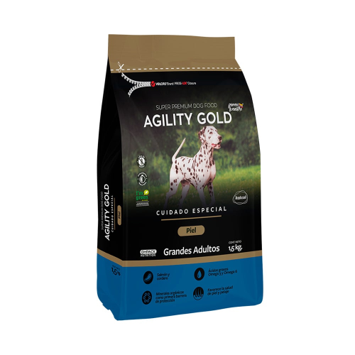 Imagen 1 de Agility gold perros grandes adultos cuidado especial piel