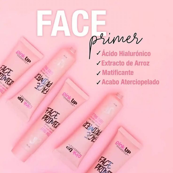 Imagen 1 de Face primer cero brillo PINK UP