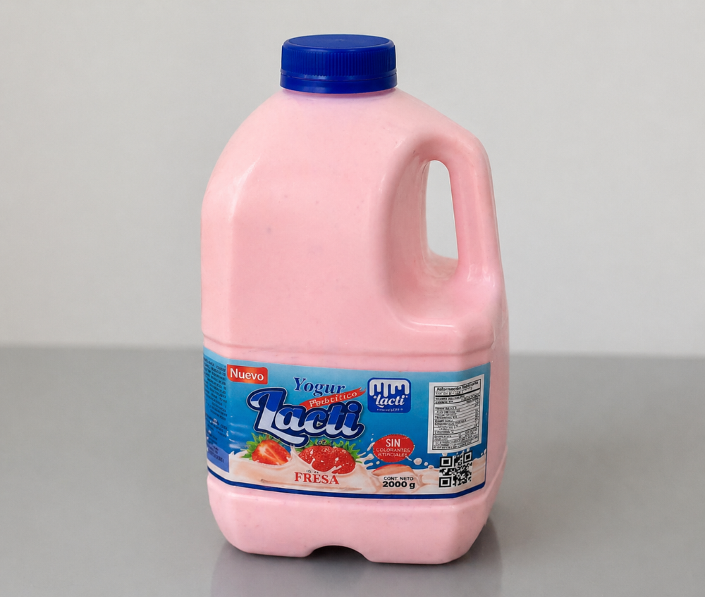 Imagen 1 de (FRESA) 2 Litros - Yogurt Entero Lacti