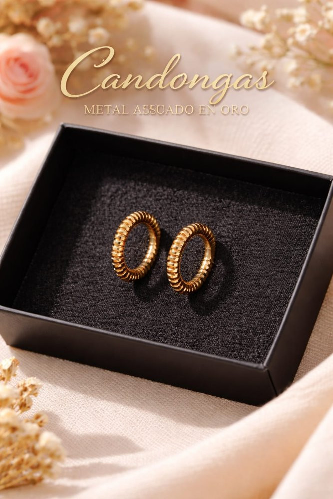 Imagen 1 de Candongas añBadas en Oro- Joyeria Finart