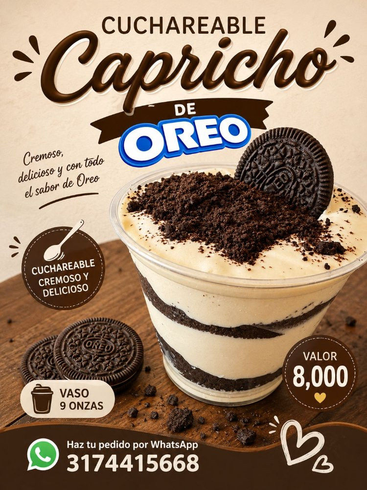 Imagen 1 de Caprichos oreo 9 onzas