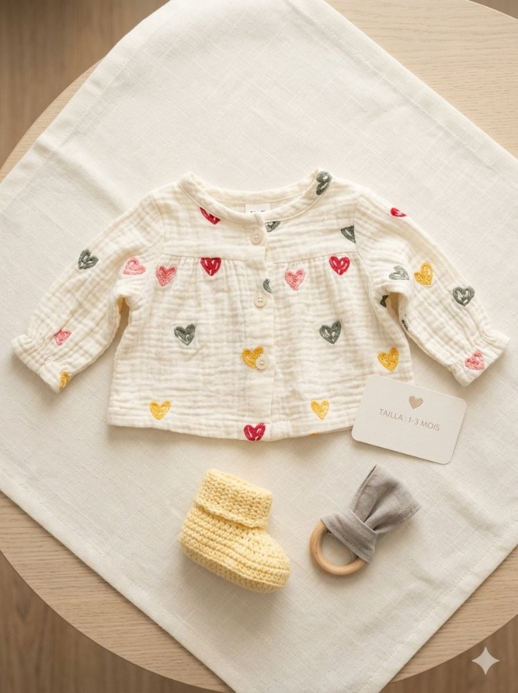 Imagen 1 de BLUSA CORAZONES