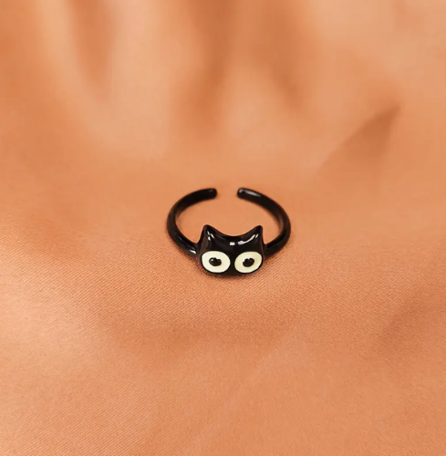 Imagen 1 de Anillo cabeza de gato