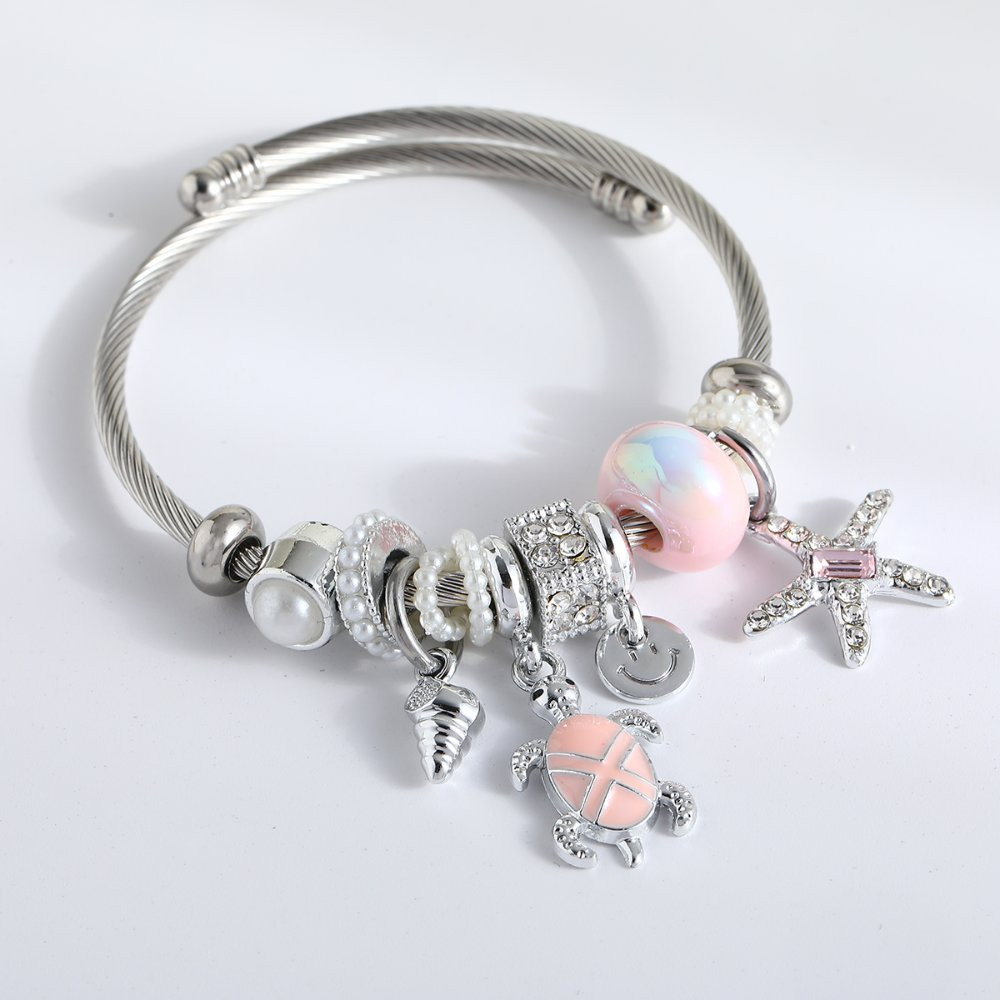 Imagen 1 de Brazalete Playero Paradise Beach rosa
