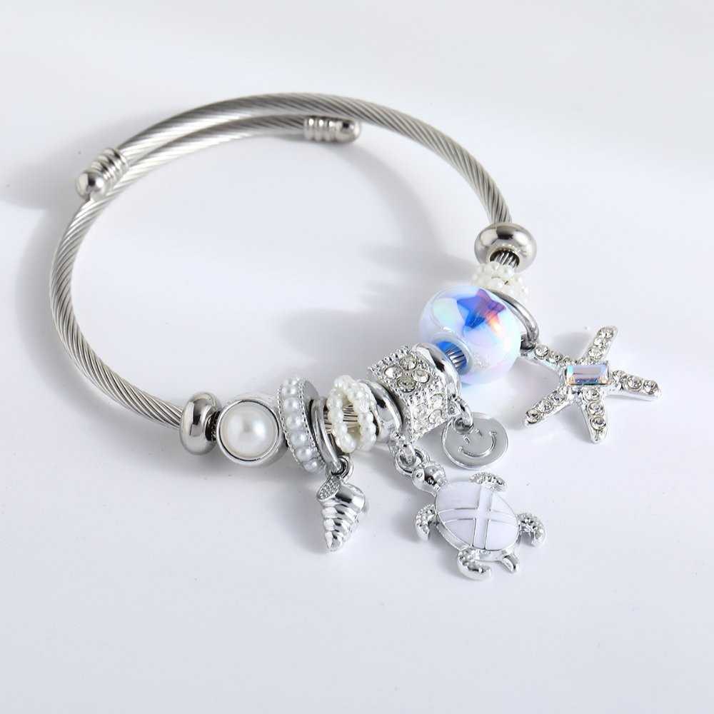 Imagen 1 de Brazalete Playero Paradise Beach blanco