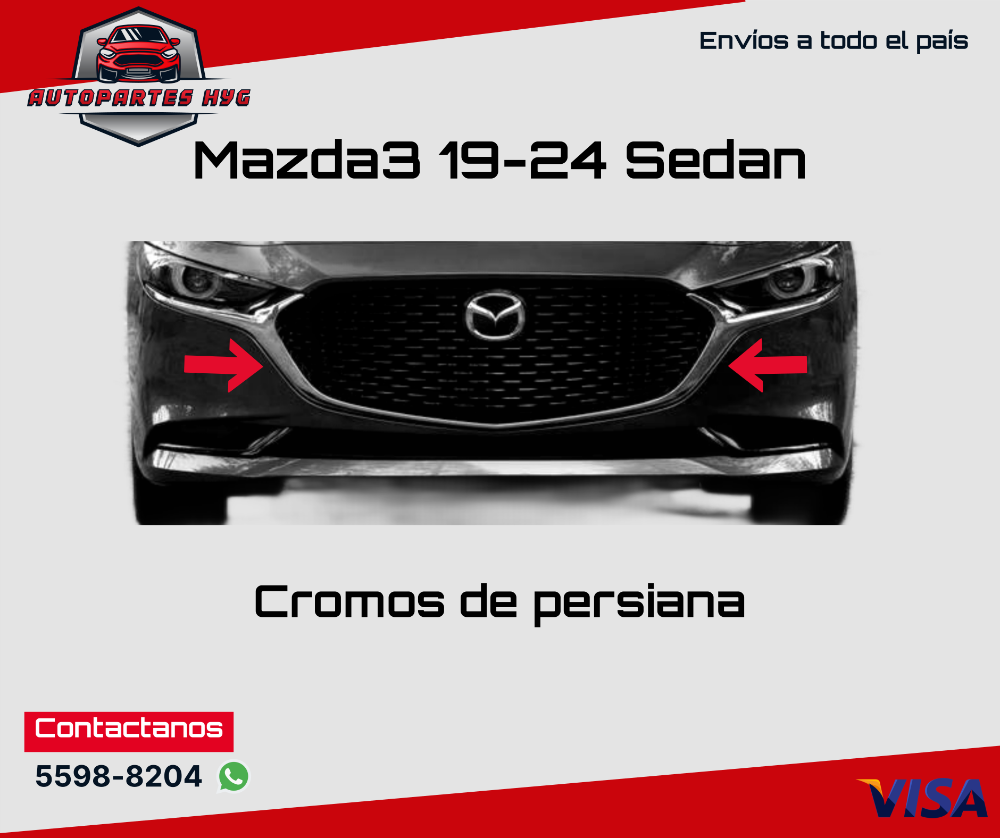 Imagen 1 de M3 Cromo persiana LH