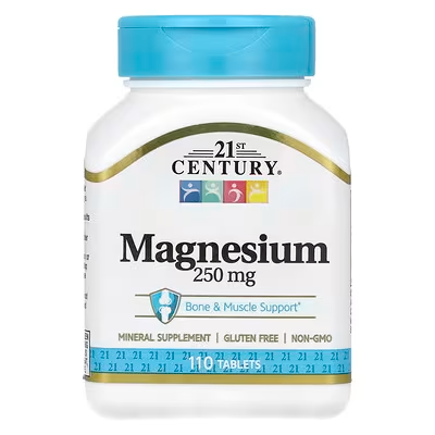 Imagen 1 de 21 ST CENTURY MAGNESIUM (OXIDO) 250MG 100 TABLETA