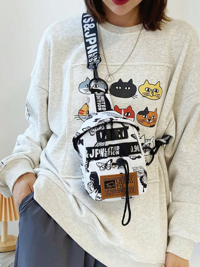 Imagen 1 de Bolso con diseño de grafiti