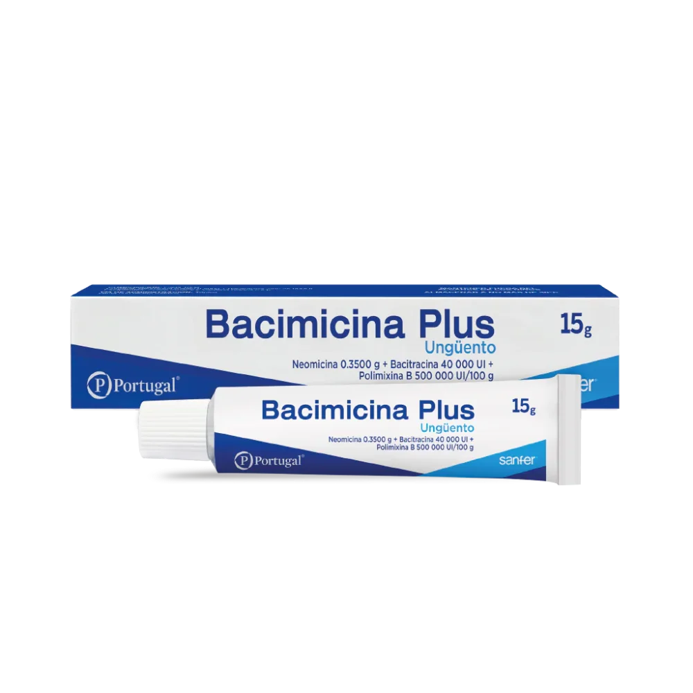 Imagen 1 de BACIMICINA PLUS UNGUENTO x 15 g      