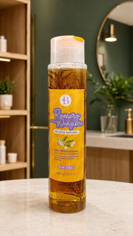 Imagen 1 de SHAMPOO SIN SAL ROMERO Y JENGIBRE