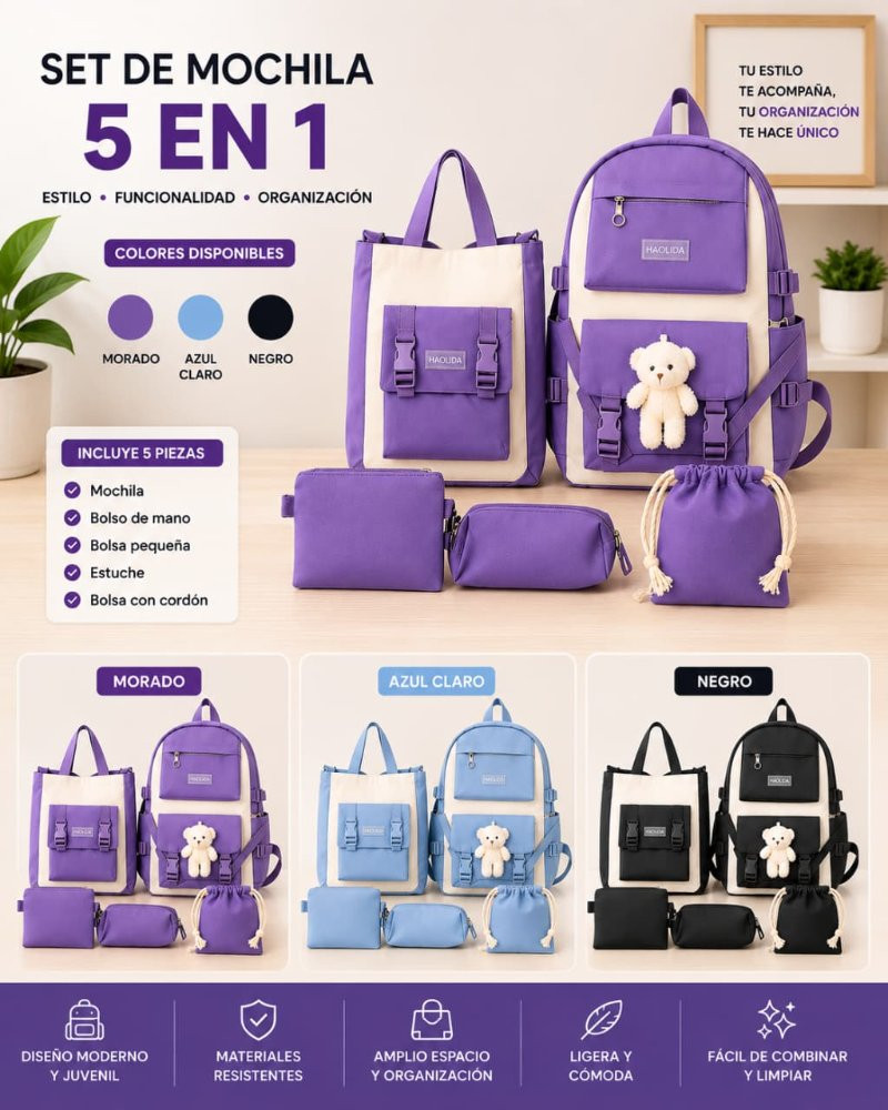 Imagen 1 de BOLSO 5 EN 1