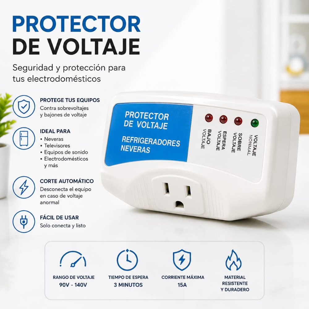 Imagen 1 de PROTECTOR DE VOLTAJE
