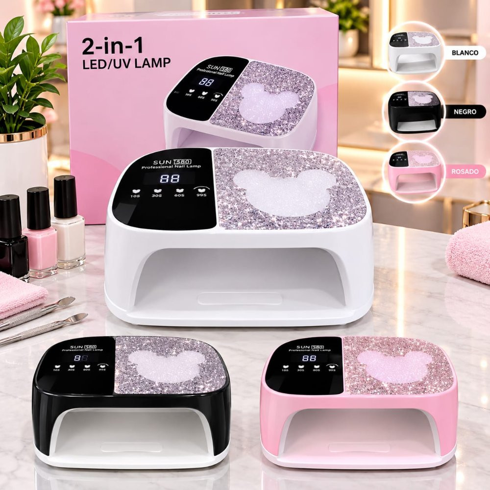 Imagen 1 de LAMPARA DE UÑAS ALAMBRICA S80