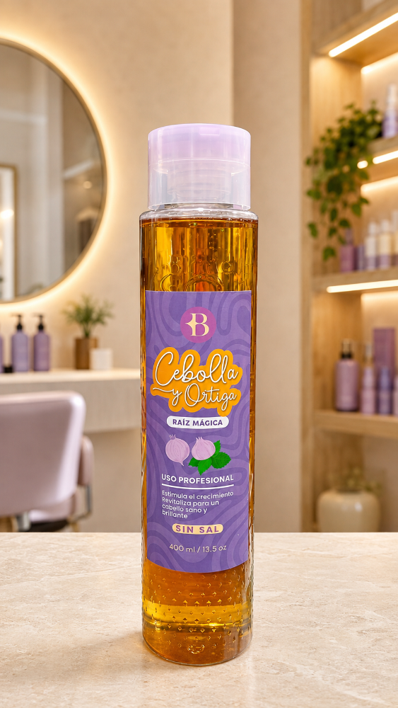 Imagen 1 de SHAMPOO SIN SAL CEBOLLA Y ORTIGA