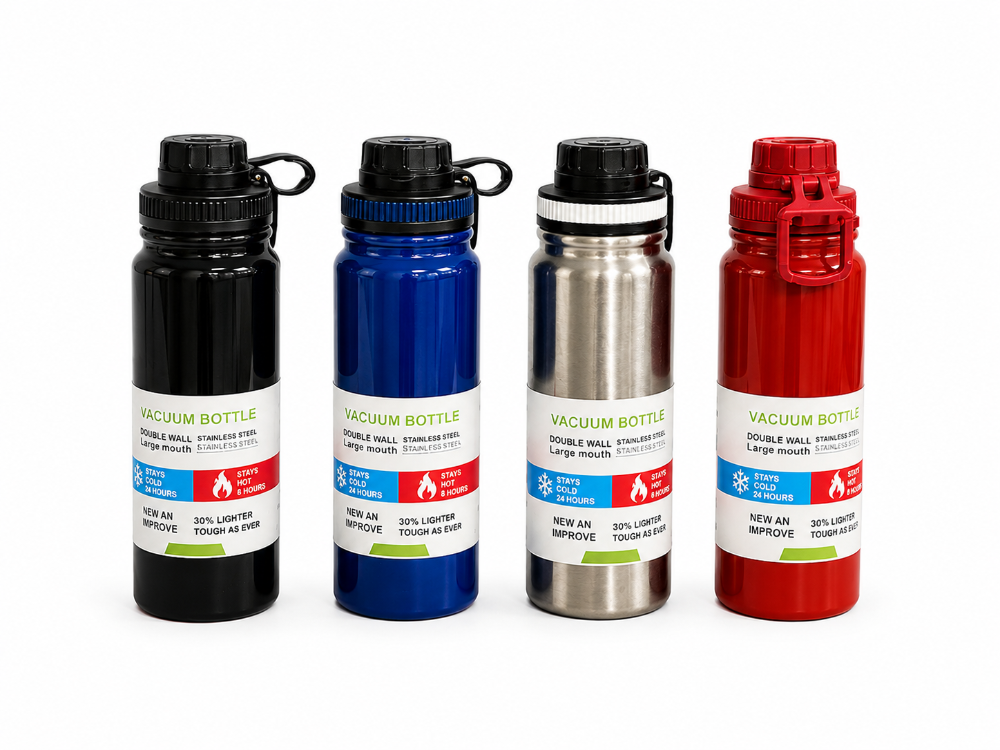 Imagen 1 de TERMO ACERADO 1LT CONSERVA TEMPERATURA 
