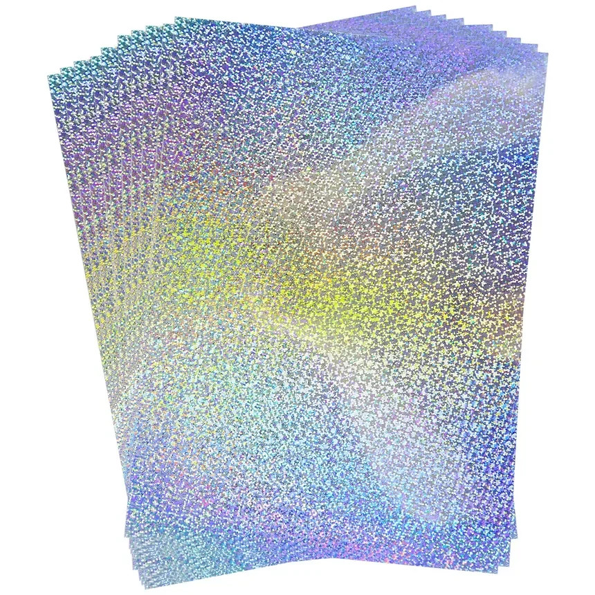 Imagen 1 de Cartulina con diseño plateada 50 x 70 cm