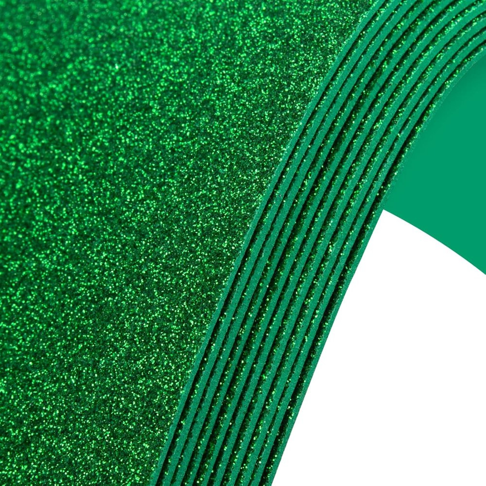 Imagen 1 de Foami verde escarchado