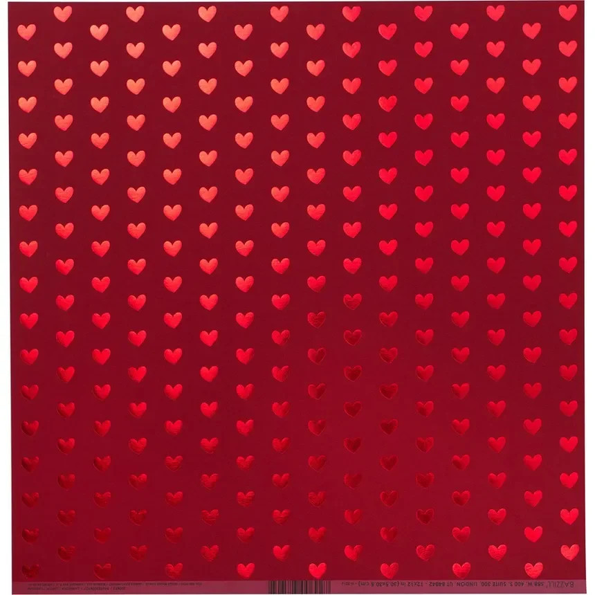 Imagen 1 de Cartulina de diseño roja 50 x 70 cm